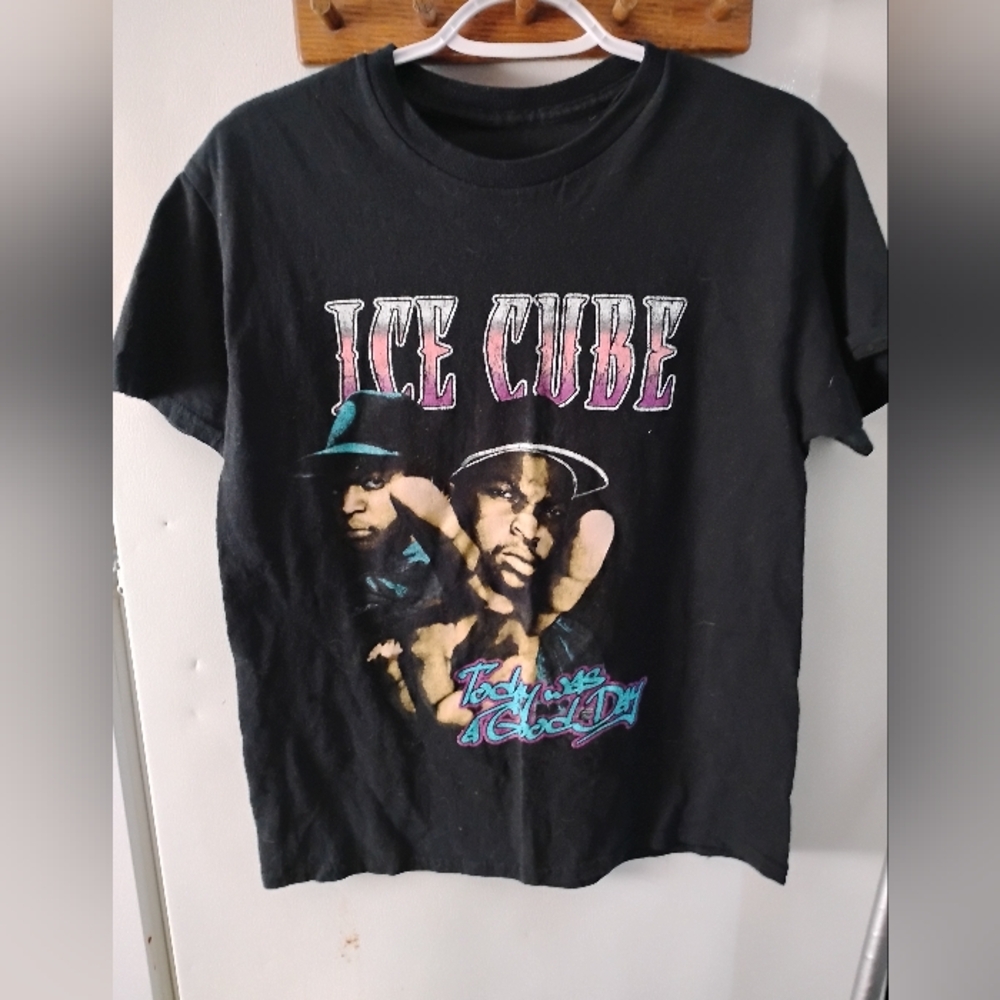 Kids Black Graphic Tee